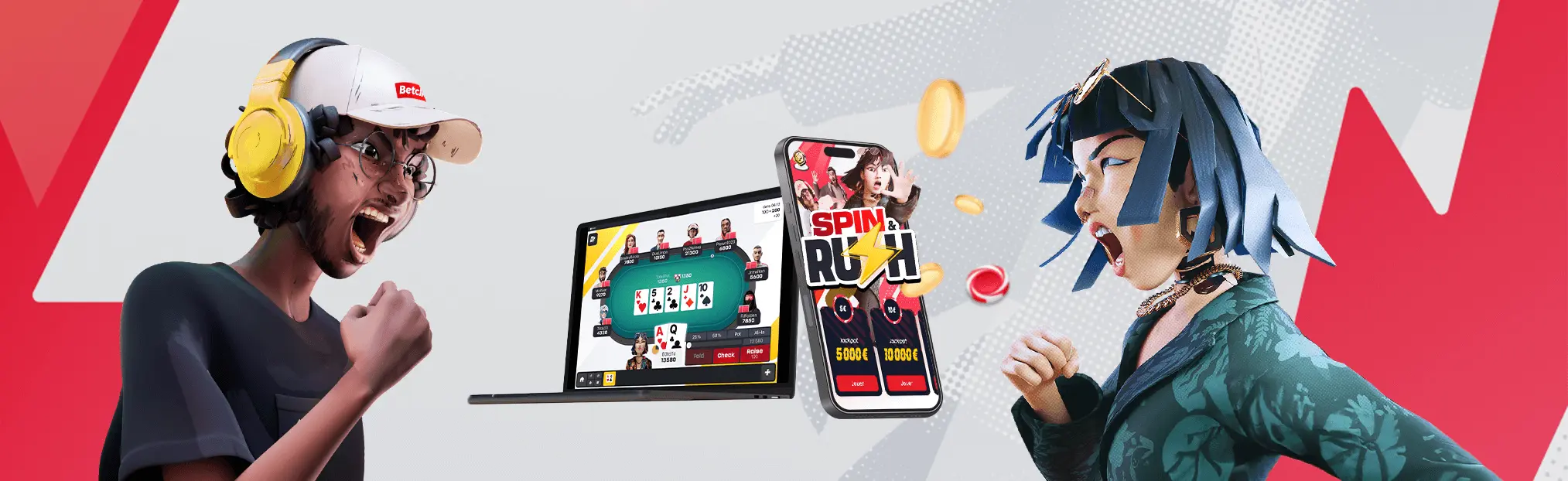 réinvente sa room de poker BETCLIC CODE PROMO